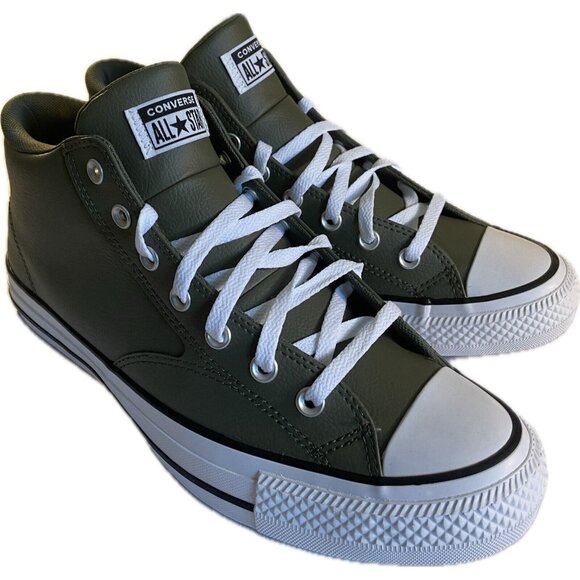 Converse CTAS Malden Street Mid Green/White/Black Shoes Men’s Size 11 A05367C - Picture 9 of 12